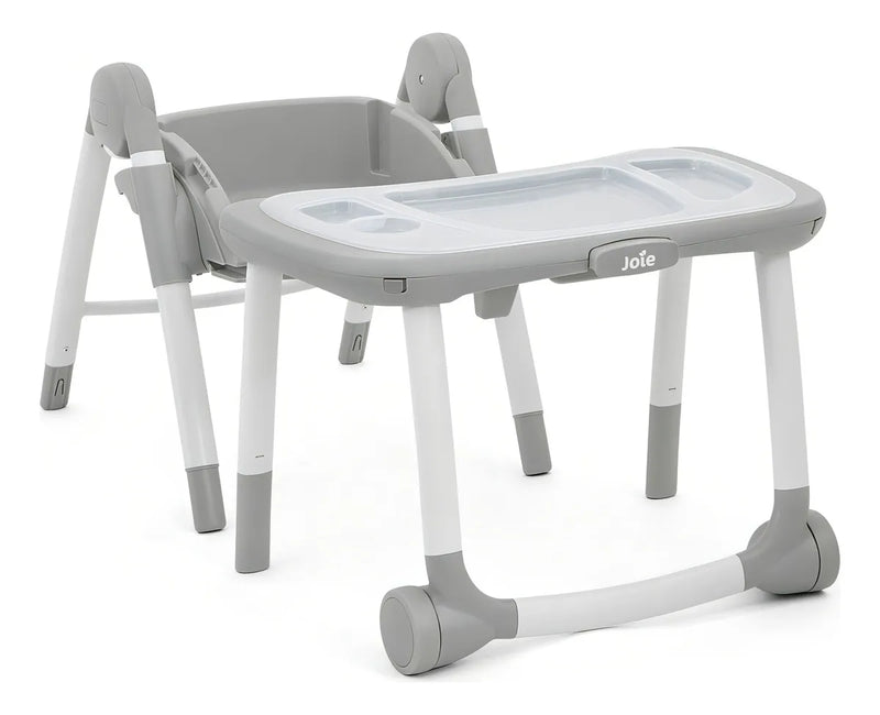 Silla de comer para bebe Joie Multiply 6 en 1 color Gris claro