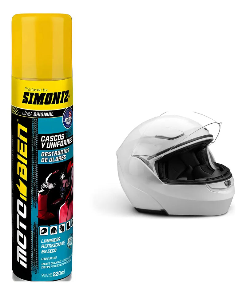 Limpiador En Seco Refrescante Desinfectante Cascos Simoniz