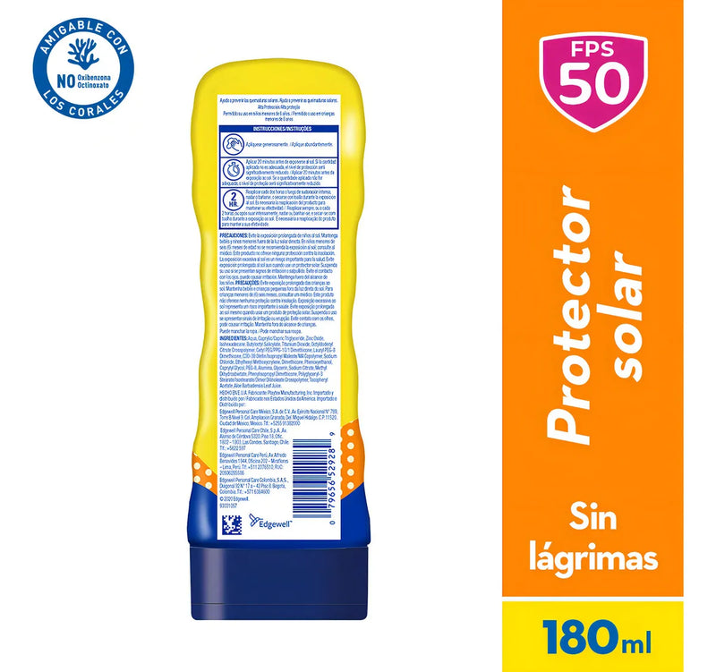 Protector Solar Banana Boat Kids Sport Loción Fps 50 X 180ml