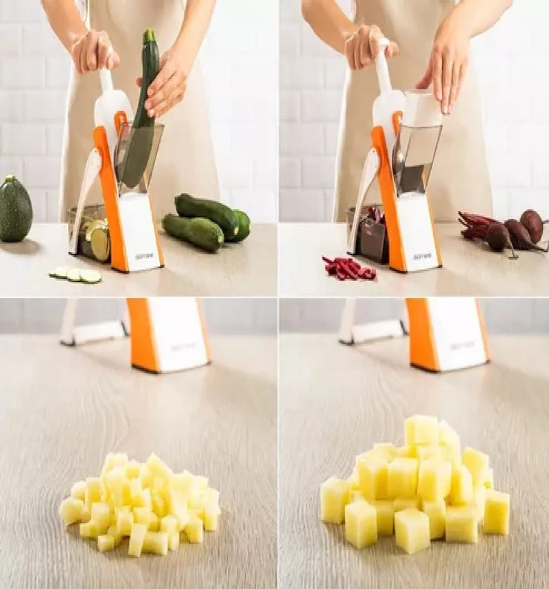 Picador Cortador Verduras Frutas Rayador Brava Multifunciona Disponible