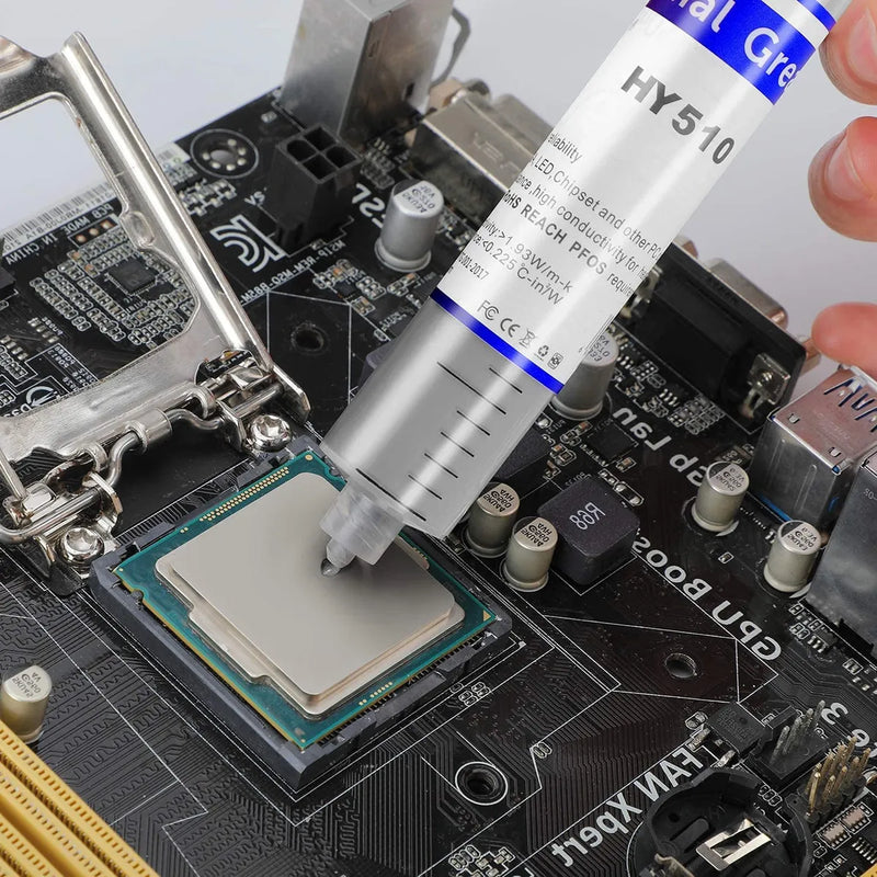 Pasta Termica Hy-510: Alta Conductividad Y Dureza