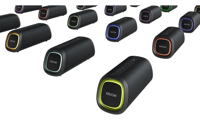 Parlante LG Xboom Go Xg5qbk Altavoz Bluetooth Portátil Led Color Negro
