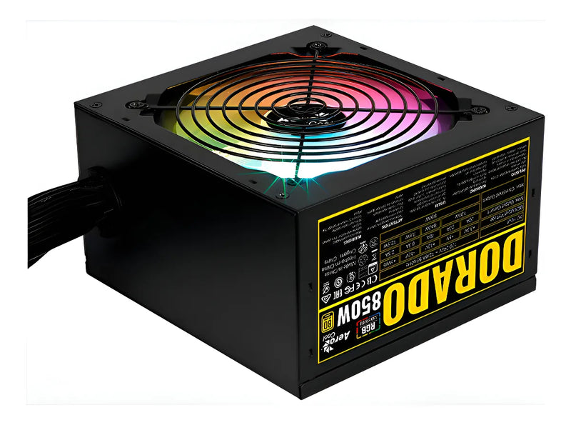 Fuente de poder para PC Aerocool Advanced Technologies Dorado 850W 850W rgb