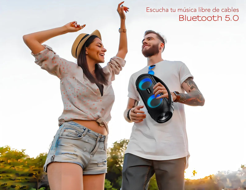 Parlante Portátil Aiwa Aws500bt Bluetooth Tws 40 W Rms