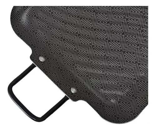 Pancha Para Asar Imusa Doble Asa Antiadherente Negro
