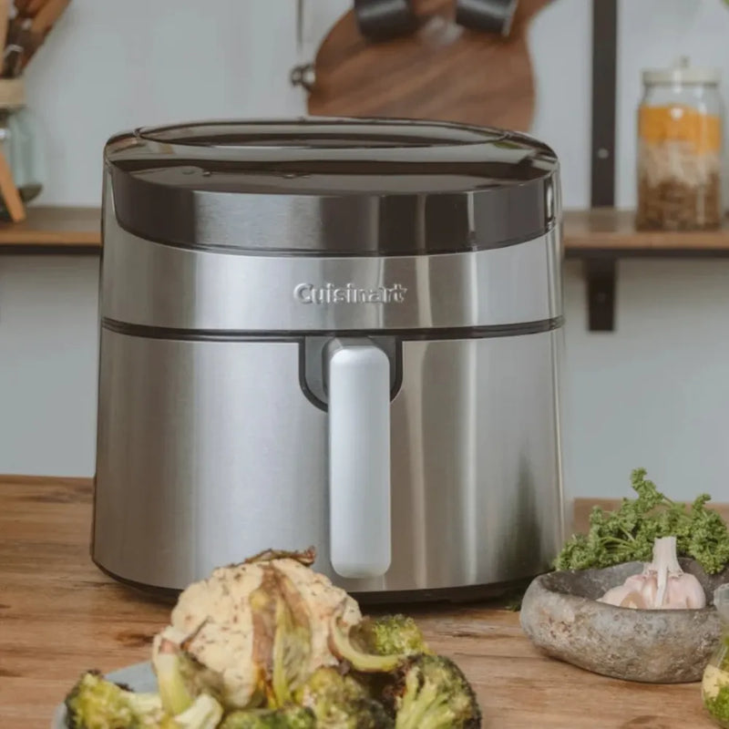 Freidor De Aire Digital 8 En 1 De 7.2l Cuisinart Air700brfp Color Gris