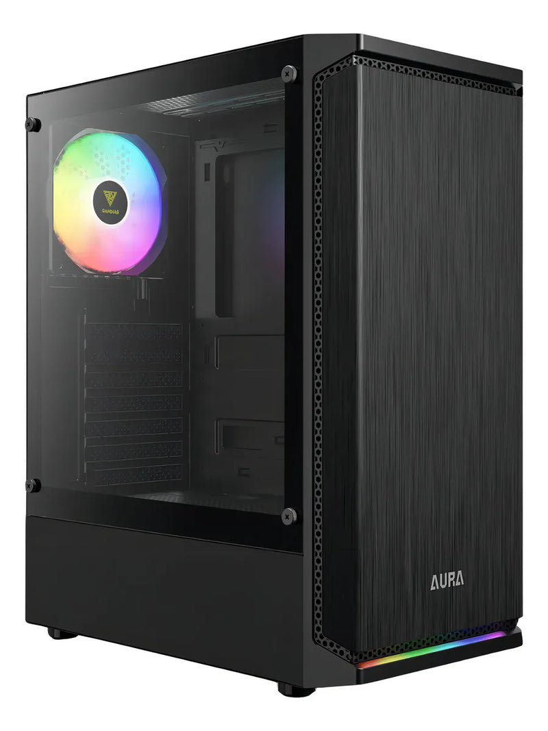 Gamdias Aura GC8 BLACK carcasa de ordenador de sobremesa negra