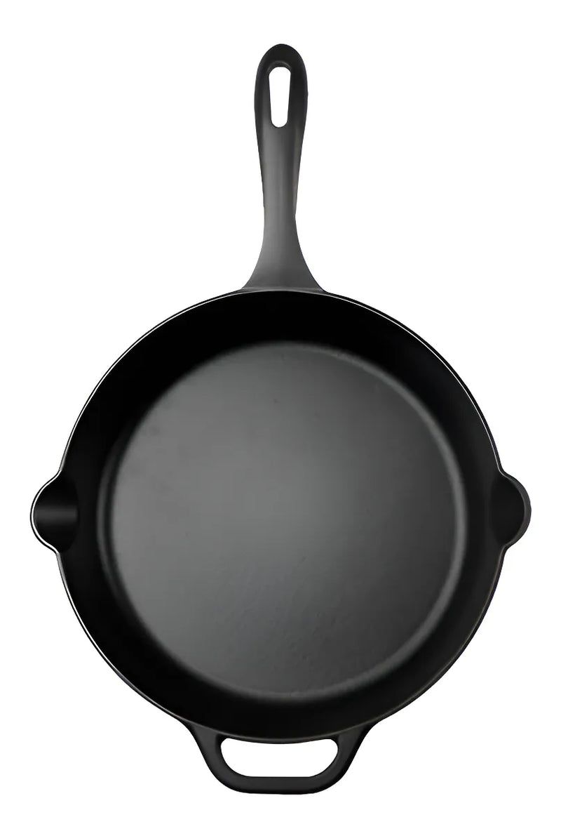 Victoria 16,5 CM Sartén De Hierro Fundido Curado Color Negro