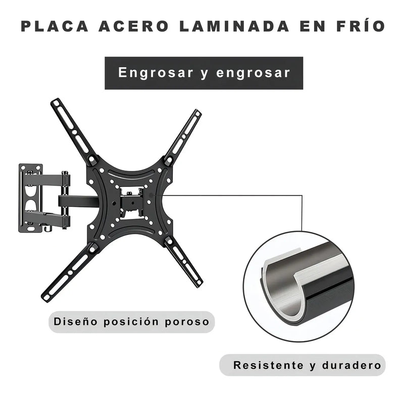 Soporte Base Brazo Para Pantalla Tv Monitor 32-55 Pulgadas