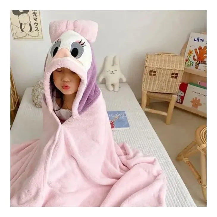 Toalla Capucha Niños Bebes Infantil Diseños Microfibra Viaje Según Disponibilidad Lisa