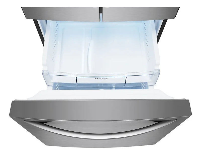 Nevecón Lg French Door 618 Lt Linear Inverter Ice Maker Ps3 Plateado