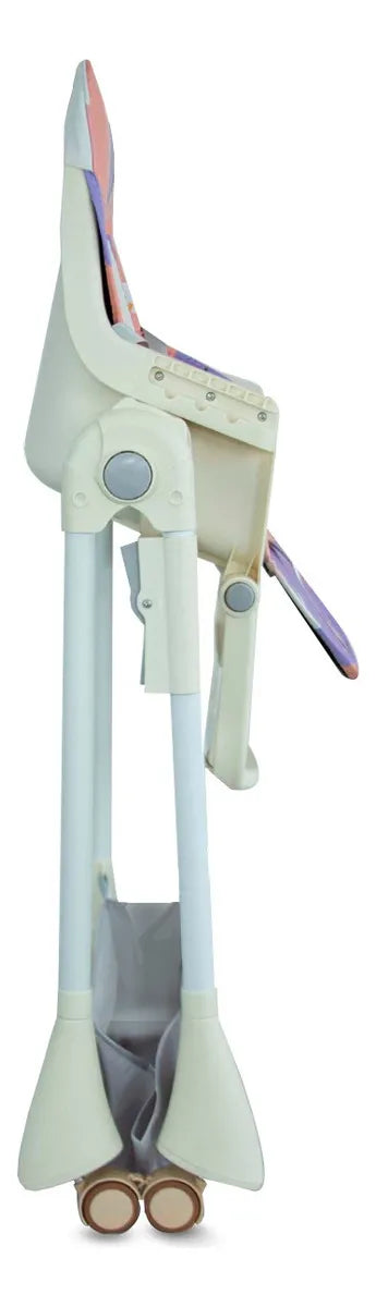 Silla Comedor Bebé colchada Ajustable En Altura 6 Posiciones Portatil Bebesit Aquarella