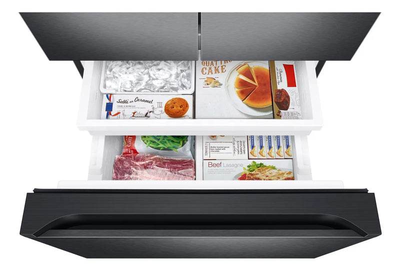 Nevecón Samsung French Door 625 L Rf22a4220 Color Gris Oscuro