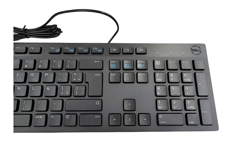 Combo Teclado Y Mouse Dell Km300c-ltn Usb Español Negro Pc