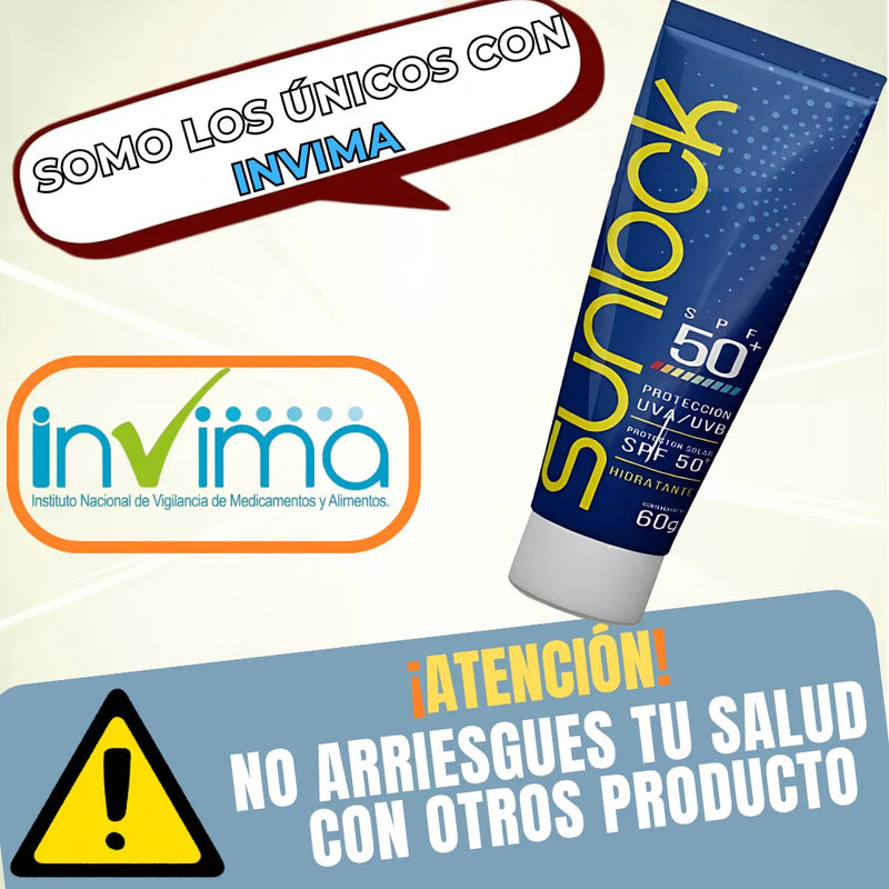 Bloqueador Solar Corporal Diario Piel Sensible Playa Spf 50