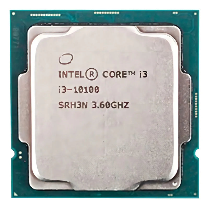 Procesador Intel Core i3-10100 BX8070110100 de 4 núcleos y 4.3GHz de frecuencia con gráfica integrada