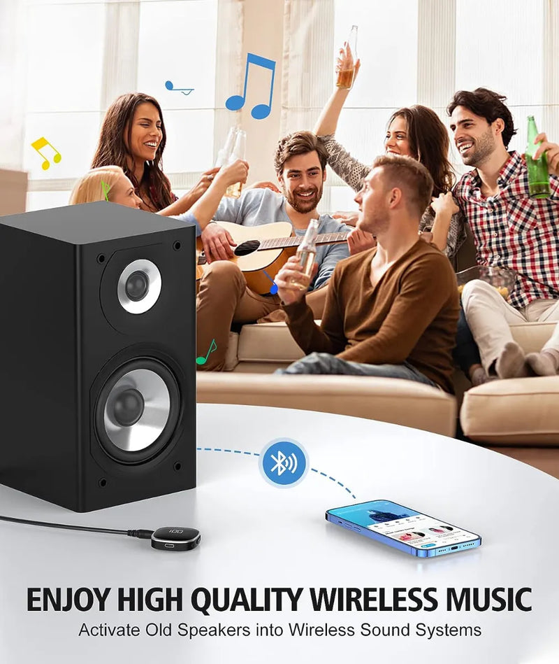 Adaptador Bluetooth 5.3 Audio Profesional, Sala Conferencia