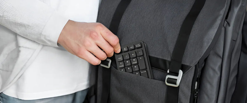 Teclado Numerico Inalambrico Para Pc O Notebook Genius 1000 Teclado Negro Idioma Español Latinoamérica