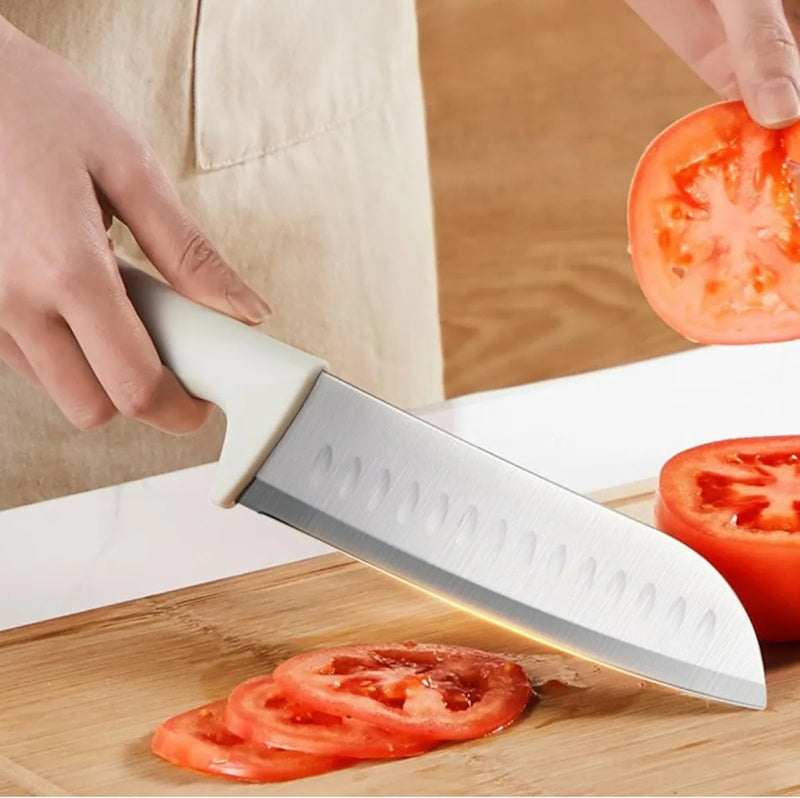 Cuchillos Chef Profecional Japones Con Diseño Negro