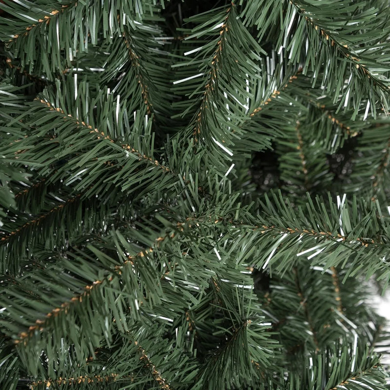 Árbol Andino 2.00m Navideño Para Decoración Muñecos Luces Verde