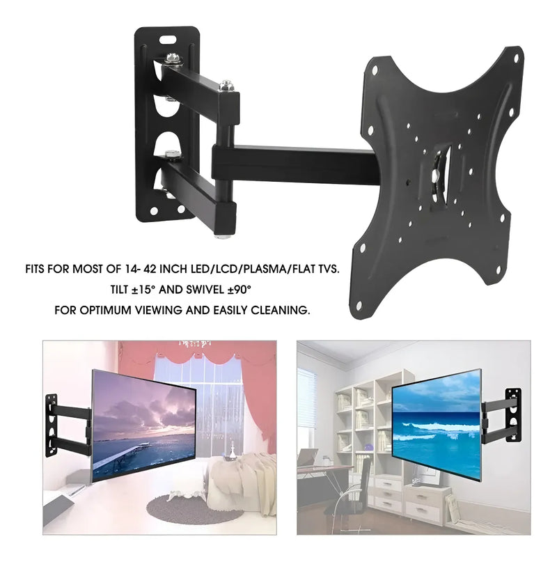 Soporte Tv 14 A 42 Pulgadas Brazo Extensible Articulado Tcs