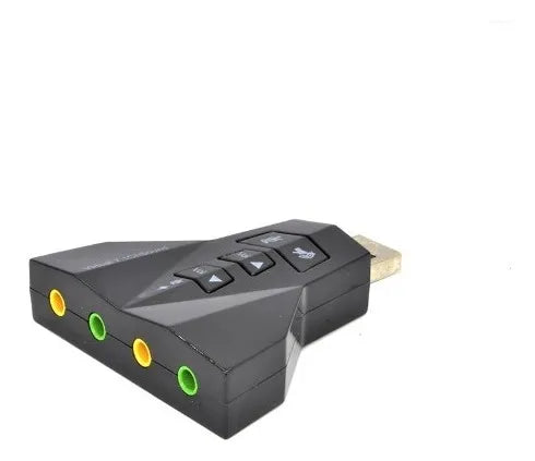 Tarjeta De Sonido Usb 7.1 Canales Plus Conversor Audio