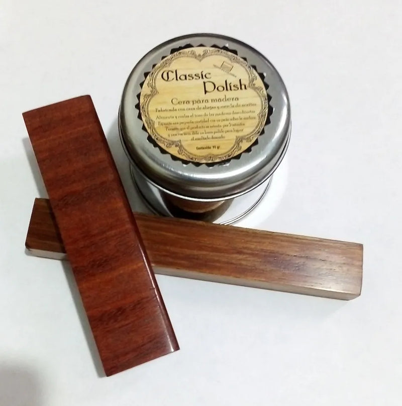 Cera De Abejas Pulido De Madera / Lata 90 Gr