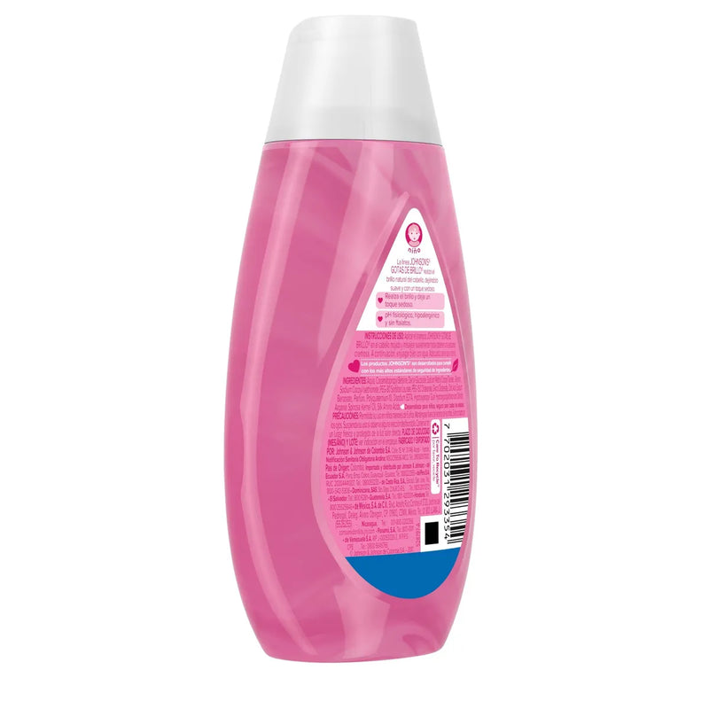 Shampoo Infantil JOHNSON'S Gotas de Brillo 200 ml