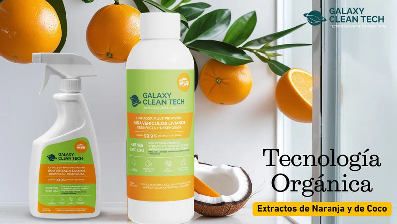Lavado En Seco Automotriz Biodegradable Galaxy Clean 500ml