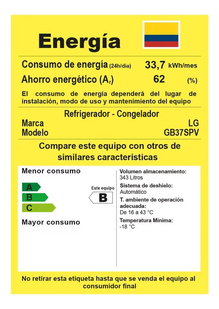 Nevera Lg 343l Bottom Freezer Doorcooling+ Thinq Negro Mate Plateado