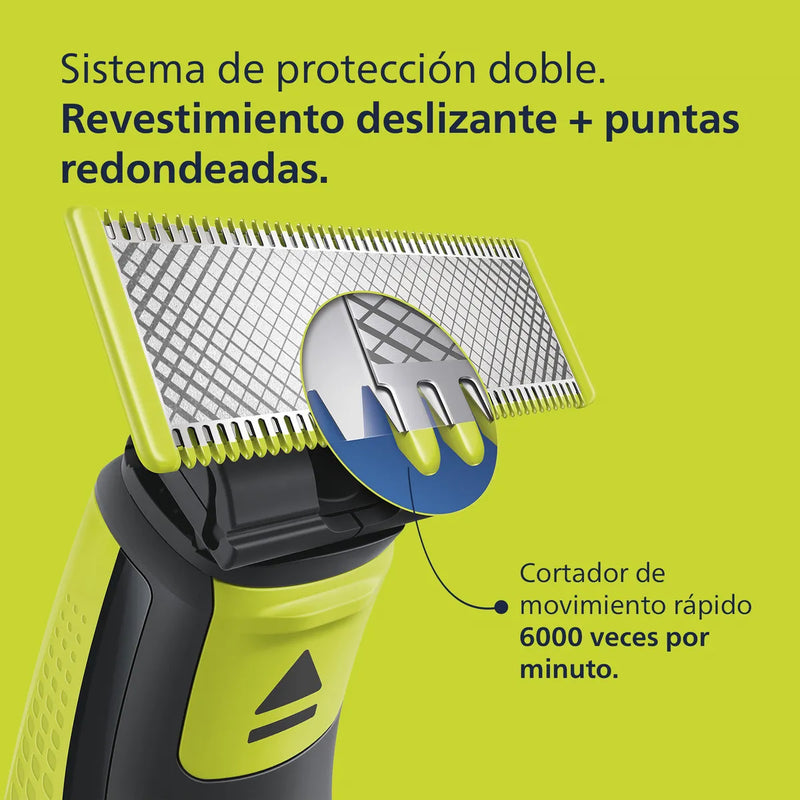 Afeitadora Philips OneBlade Face&Body Para Cara y Cuerpo QP2824/10 afeitadora corporal