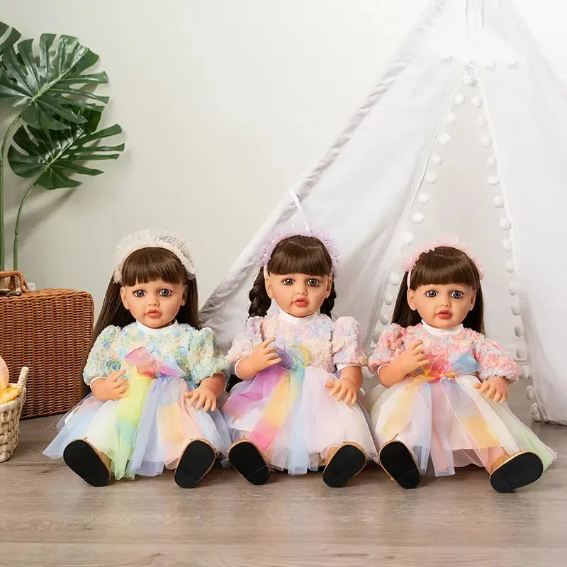 Reborn Muñeca Real Con Sonidos, Llora, Rie, Ronca, Balbucea