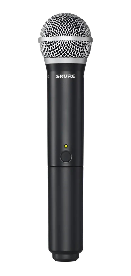 Micrófono Inalámbrico Shure Blx288/pg58-j10 Receptor Doble Color Negro