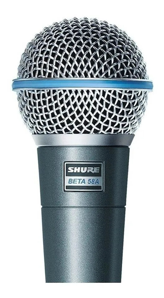 Micrófono Shure Beta Beta 58A alámbrico