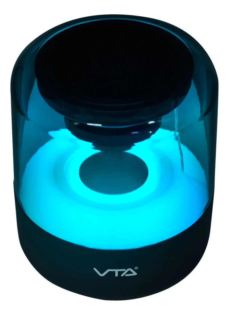 Parlante 10w Vta Bubble Con Radio Fm Color Negro