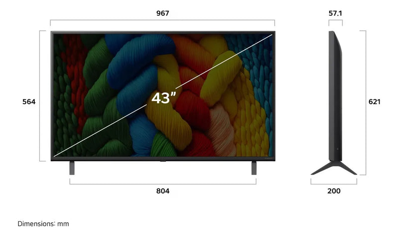 Televisor Smart Tv LG Nanocell Ai Nano80 4k 86 Magic Remote