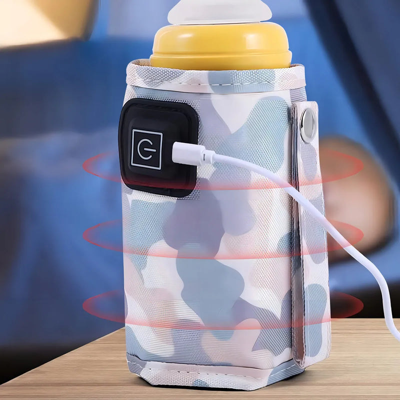 Funda Térmica Para Calentar Tetero Biberon Portatil Usb 12