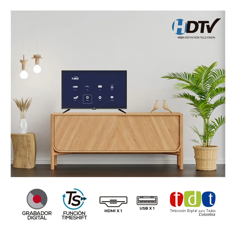Tv Kalley 24 Pulgadas 60 Cm K-tv24hdz Hd Led Tv