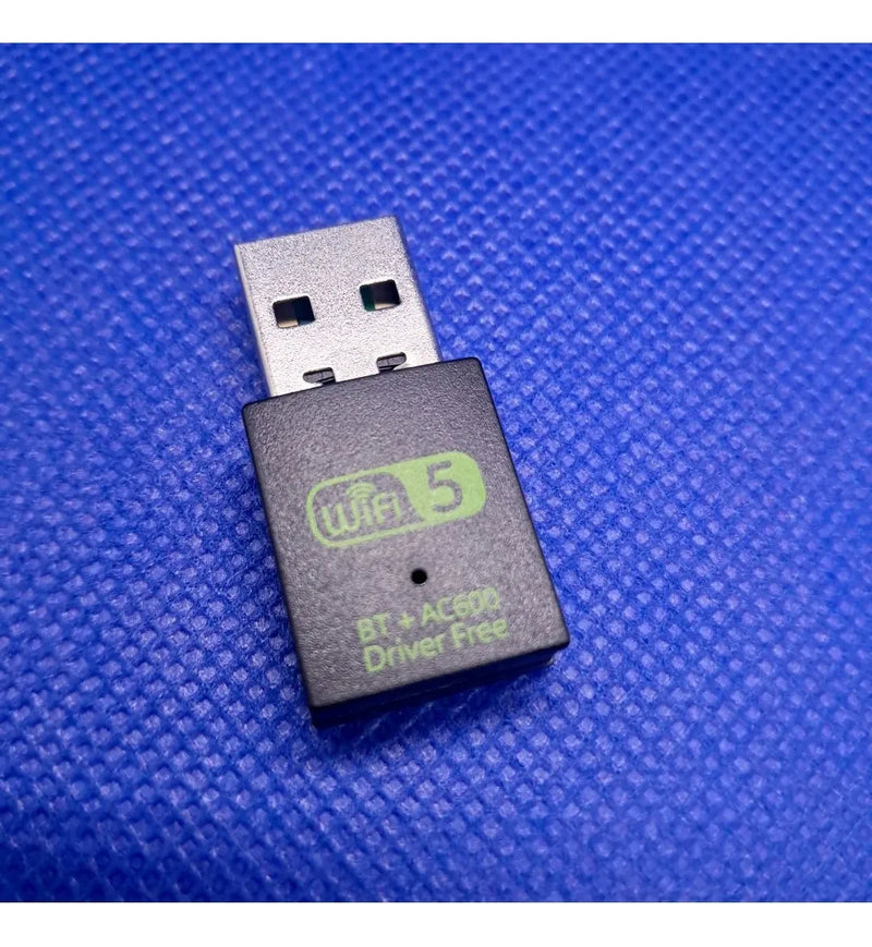 Adaptador Bluetooth Y Red Wi-fi Dual 2.4 Y 5g Bt 4.2 A 600