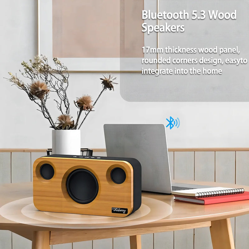 Altavoz Bluetooth Con Graves Profundos, Altavoz Portátil Ina