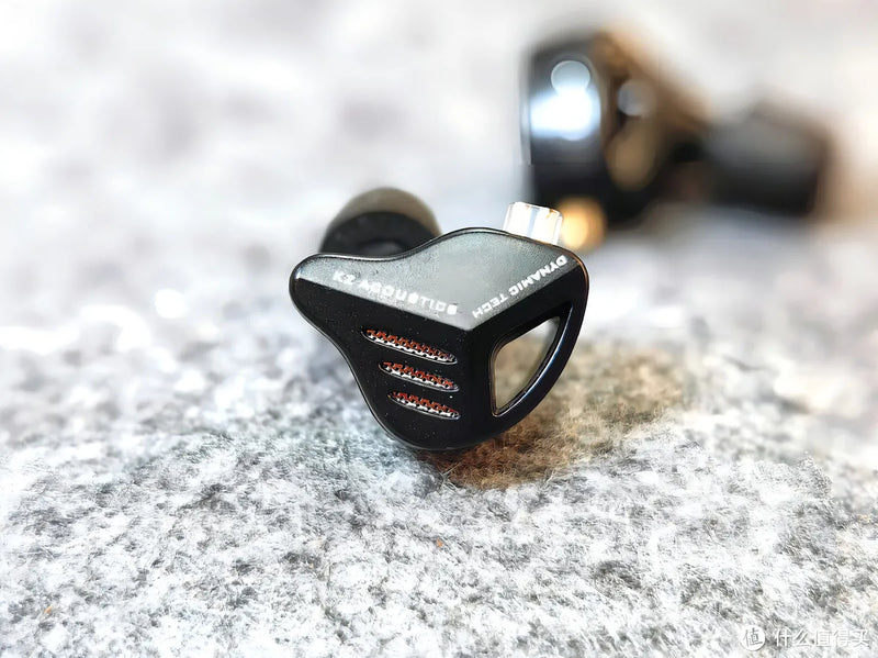 Auriculares HiFi Kz Zvx con micrófono, color negro, color claro, negro