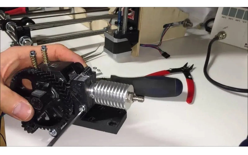 Extrusor Hotend Bowden Directo Largo E3dv6 1.75mm Sin Teflon