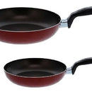 Juego Sartenes Imusa X 2 Piezas 18-20 Cm Antiadherente Color Rojo