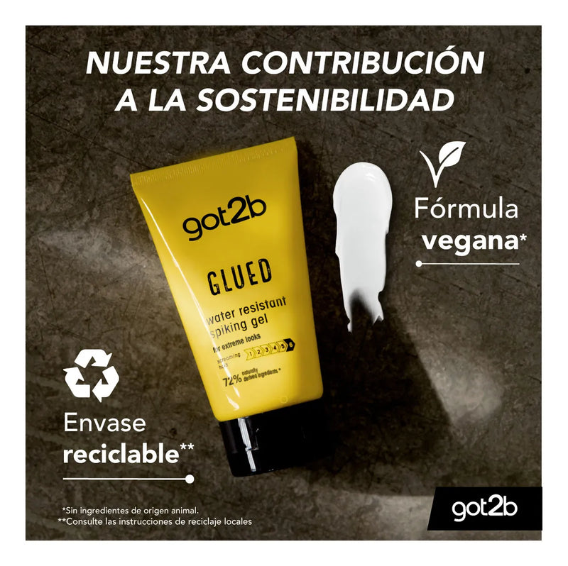 Gel Fijador para cabello Got2b Glued 150 ml