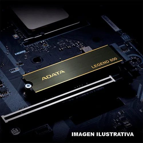 Disco Solido Adata Legend 800 Pcie Gen 4x4 M.2 1tb Gris