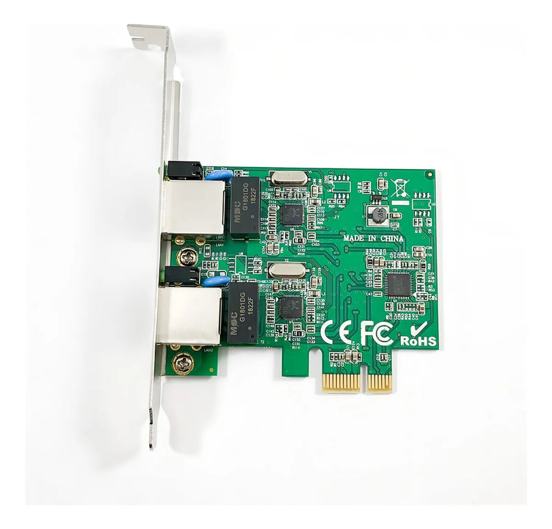 Tarjeta De Red Dual Gigabit Pci Express X-media Xm-na382 /vc