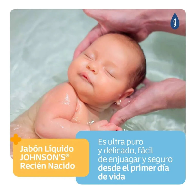 Baño Liquido Johnson Recien Nacido 200 Ml