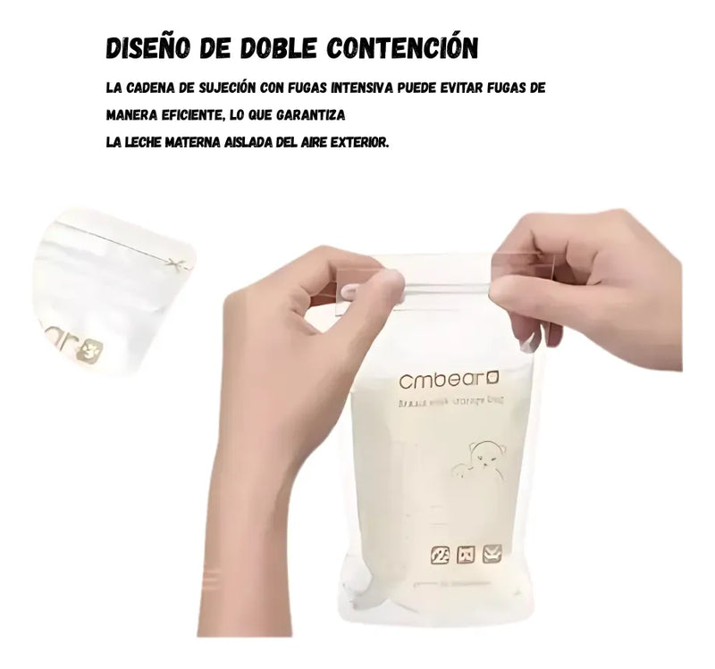 Bolsas Para Almacenamiento De Leche Materna 220ml X30