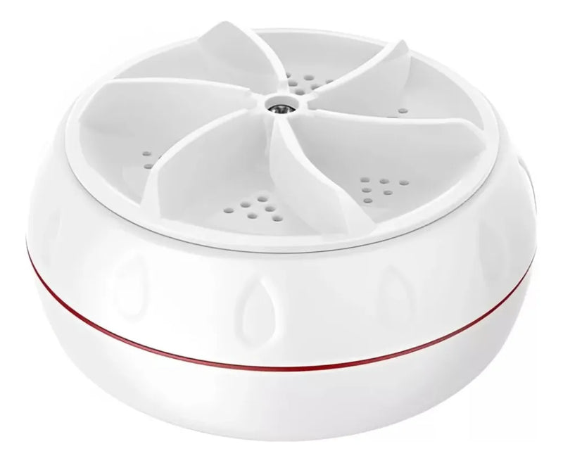 Mini Lavadora Giratoria Mini Turbina Ultrasónica Portátil Blanco