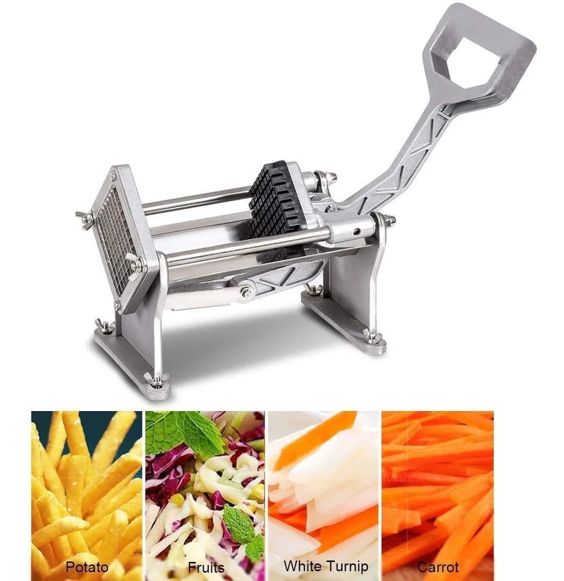 Cortador De Papas A La Francesa Frutas Y Verduras Acero Inox